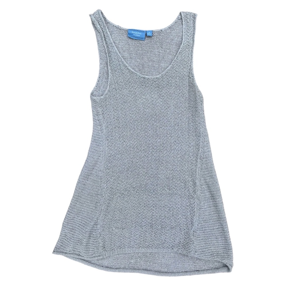 Vera Wang | Knit Tunic Tank Top